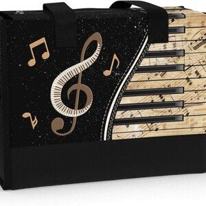 Large Waterproof Tote Bag Women Pockets Zipper Multipurpose Gift